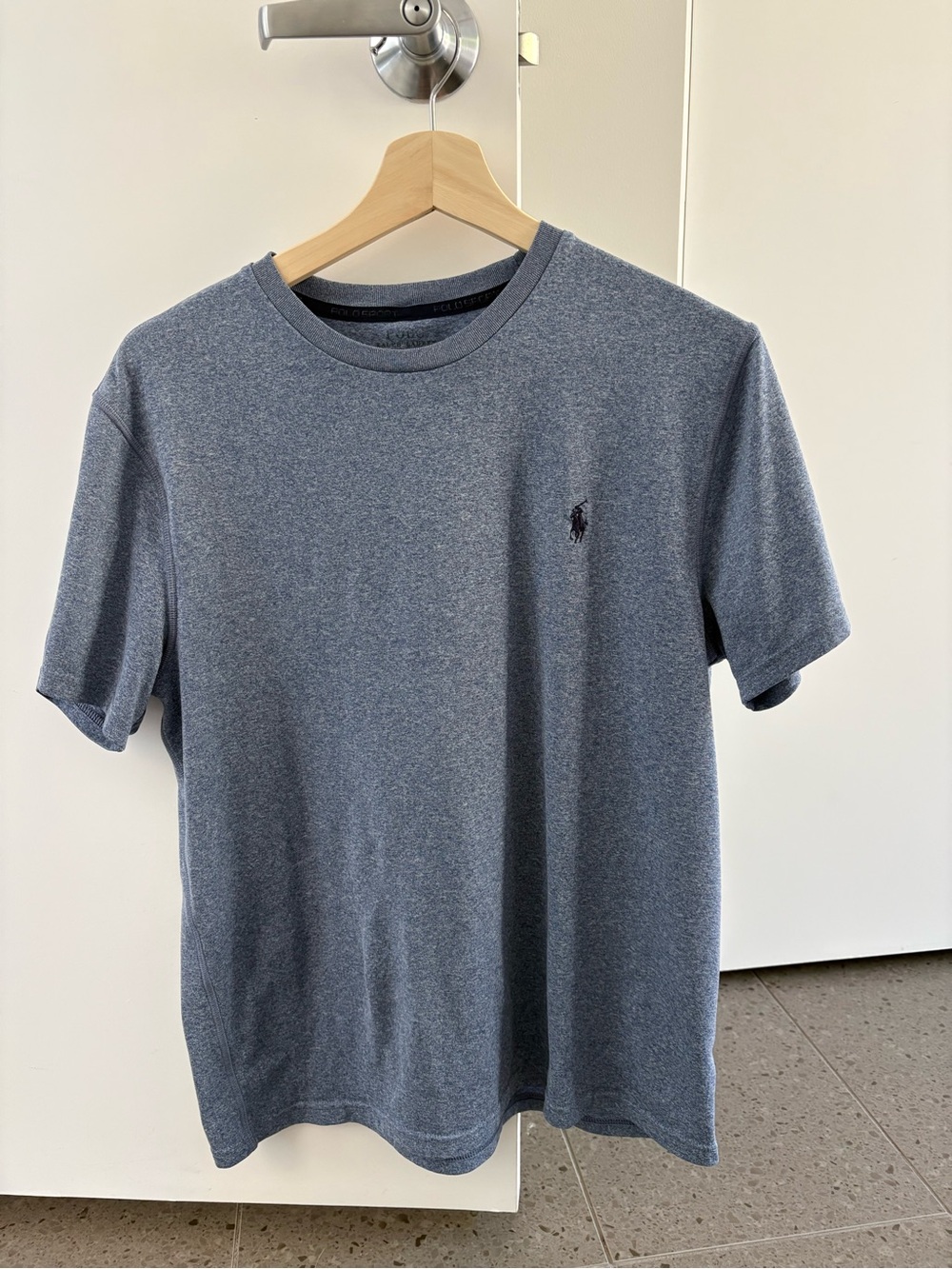 Polo by Ralph Lauren Blue Short Sleeve Crewneck Performance Tee (Polo Sport)